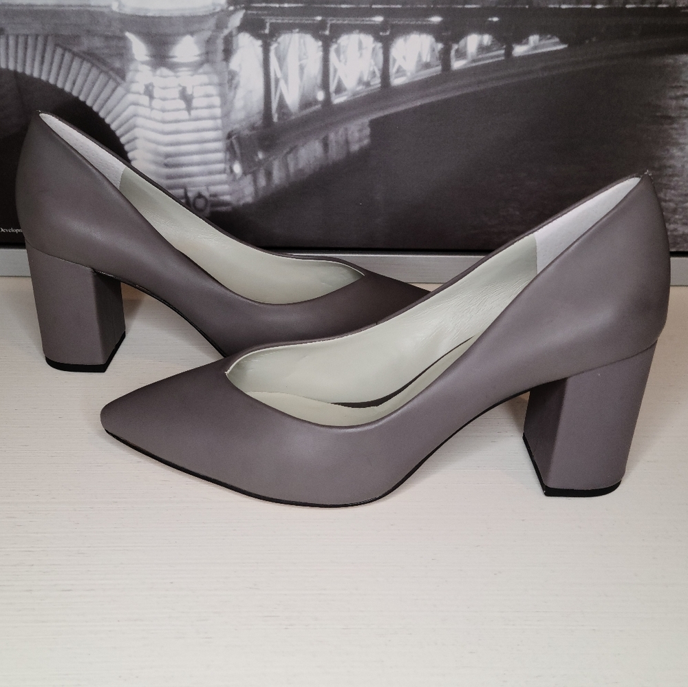 1. State pointed toe pump